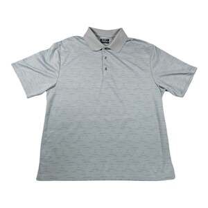 Ben Hogan Performance Men 2XL Golf Polo Shirt Short Sleeve Blue Gray EUC Classic